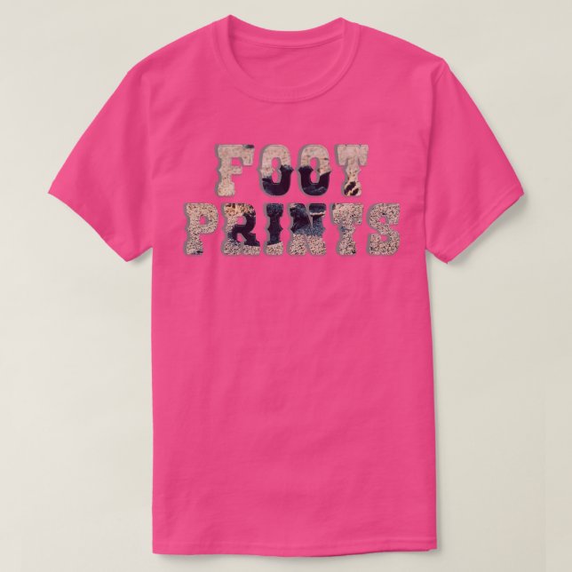 Foot PRINTS T-Shirt (Design Front)