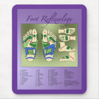 Foot Reflexology chart