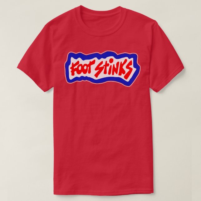 Foot Stinks T-Shirt (Design Front)