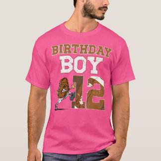 Football 12Th Birthday Party Decorations For Boys T-Shirt