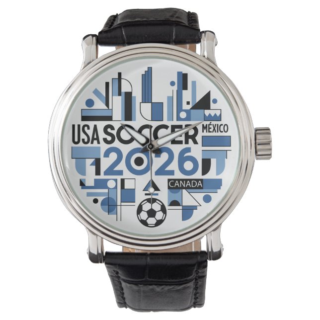 Football 2026 USA, Canada, Mexico Watch (Front)