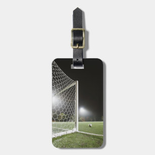 Football 3 luggage tag
