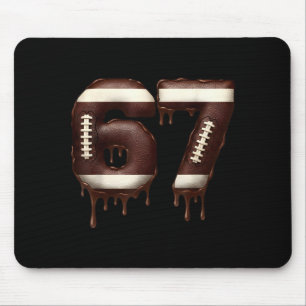 Football 67 Funny Six Seven 6 7 Meme  Mouse Mat