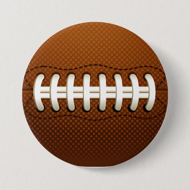 Football 7.5 Cm Round Badge (Front)