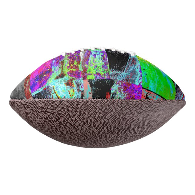 Football – Abstract Grid American Football (Rotated 270)