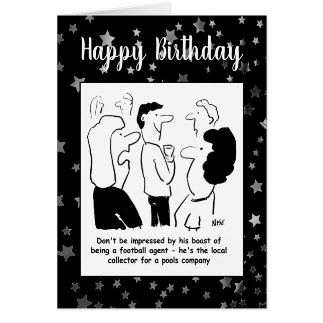 Football Agent Collects Football Pools Coupons (Front)