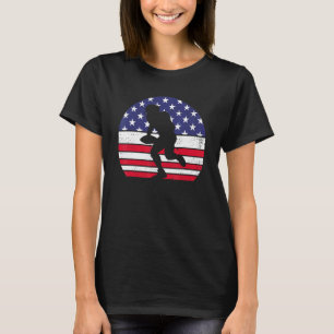 Football American Flag Us Usa T-Shirt
