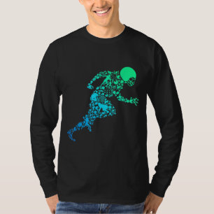 Football American Football Kids Boys Men T-Shirt
