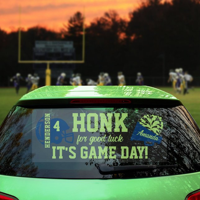 Football and Cheer Game Day Window Cling (Creator Uploaded)