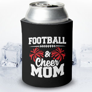 Football and Cheer Mum - High School Sports Can Cooler