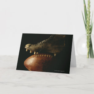 Football and Cleat Card