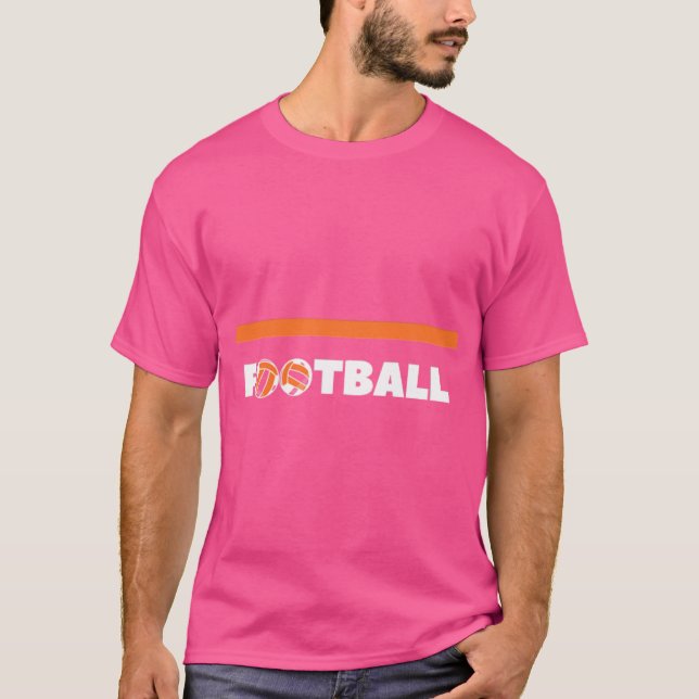Football And Fitness T-Shirt (Front)
