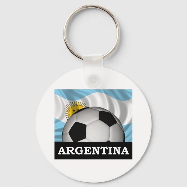 Football Argentina Key Ring (Front)