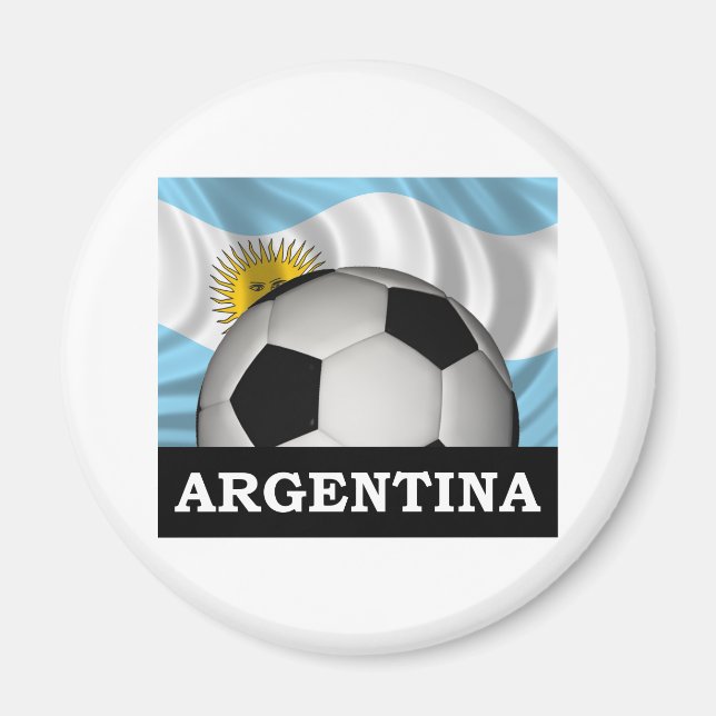 Football Argentina Magnet (Front)