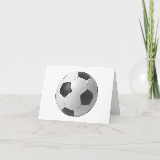 Football Art Gifts Card (Front)