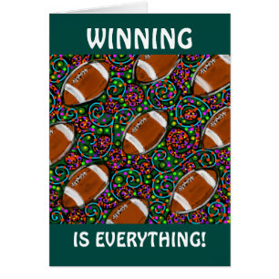 Football Art Green