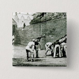 Football at the Wall at Eton 15 Cm Square Badge