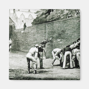 Football at the Wall at Eton Magnet