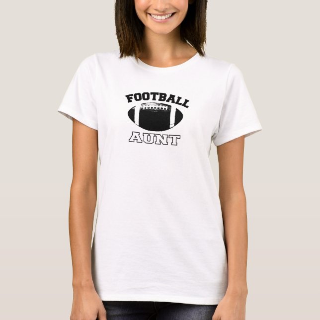 Football Aunt T-Shirt (Front)