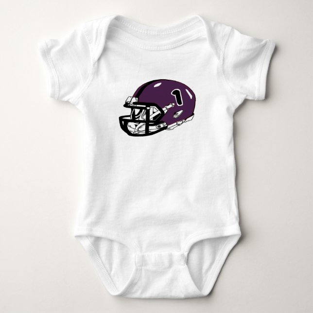Football Baby Bodysuit (Front)