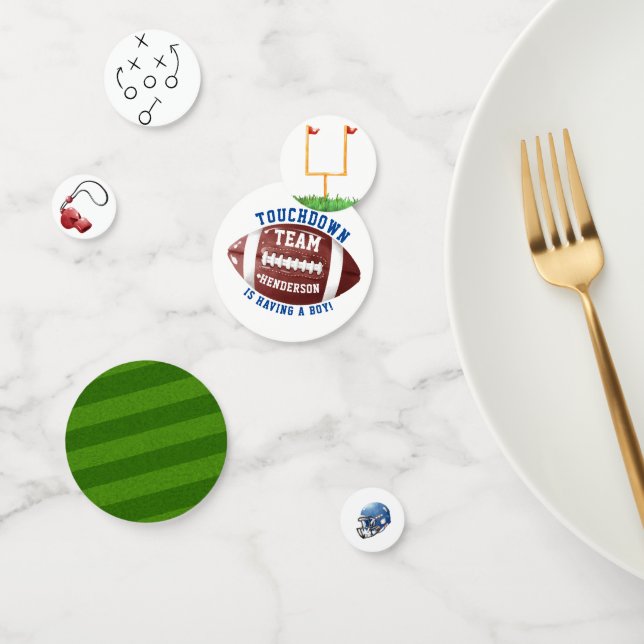 Football Baby Shower Confetti (Group)
