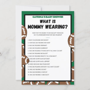 Football Baby Shower Game, Soccer - Editable Name, Invitation