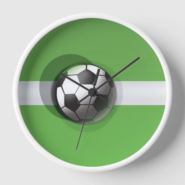 Football Ball Clock (Front)