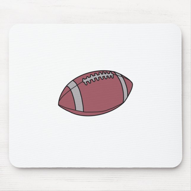 Football Ball Mouse Mat (Front)