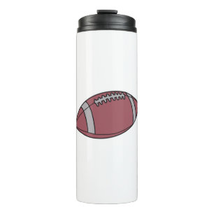 Football Ball Thermal Tumbler