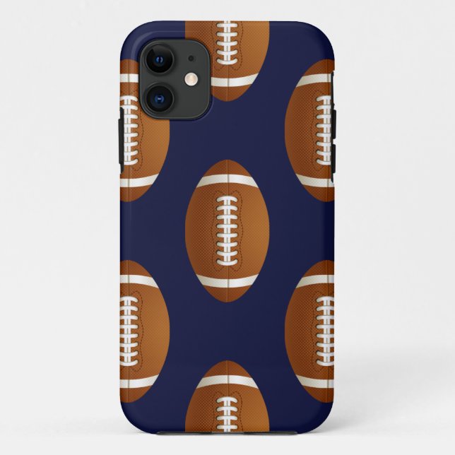 Football Balls Sports Case-Mate iPhone Case (Back)