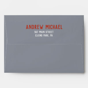 FOOTBALL Bar Bat Mitzvah Envelope