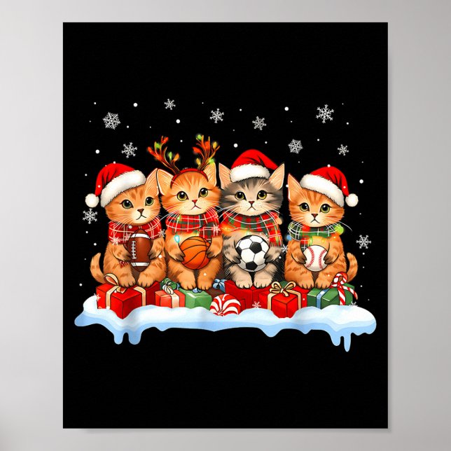 Football Baseball Basketball Player Funny Srt Chri Poster (Front)