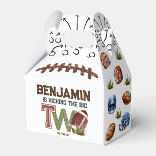 Football Birthday Party  Favour Box