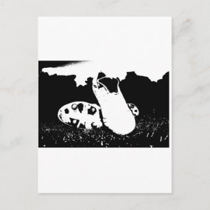 football boots postcard