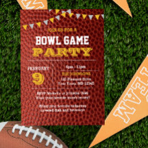 Football Bowl Championship Party