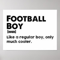 Football Boy Dictionary Definition Funny