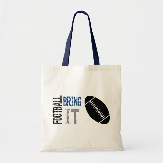 Football Bring It Tote Bag (Front)