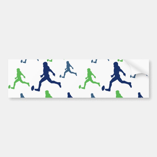 FOOTBALL BUMPER STICKER (Front)