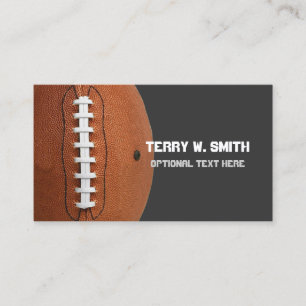 Football Business Card