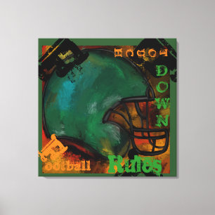 FOOTBALL CANVAS PRINT