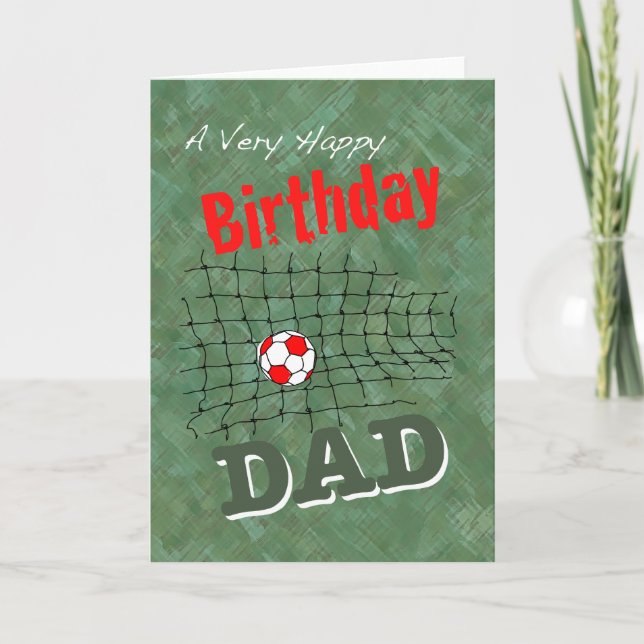 Football Card for Dad (Front)