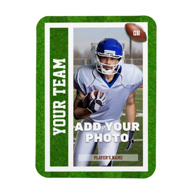 Football Card  Magnet (Vertical)