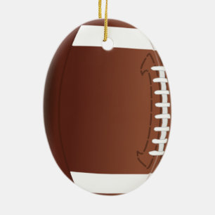 Football Ceramic Tree Decoration