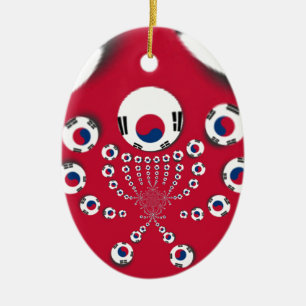 Football. Ceramic Tree Decoration