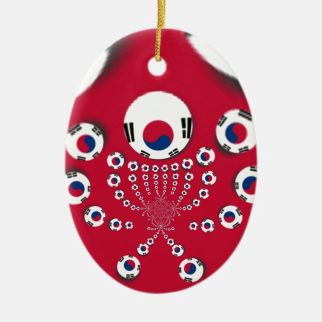 Football. Ceramic Tree Decoration (Front)