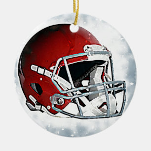 Football Ceramic Tree Decoration
