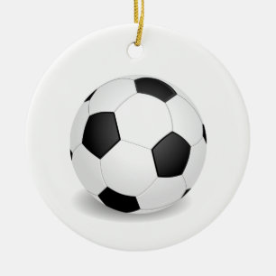 Football Ceramic Tree Decoration