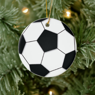 Football Ceramic Tree Decoration