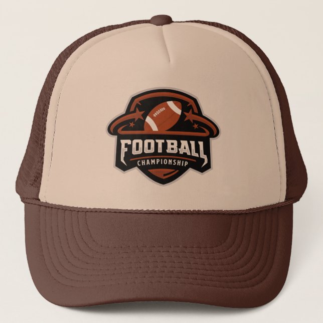 Football Championship Trucker Hat (Front)
