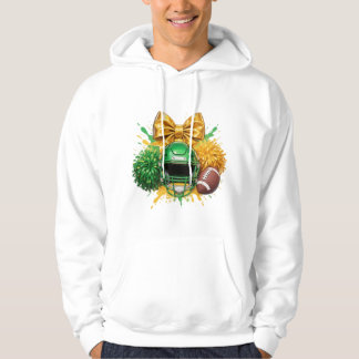 Football Cheer Bow T-Shirt Hoodie